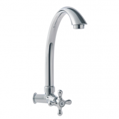 Llave Lavaplatos Muro Monza Cruz Stretto Cromo