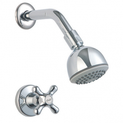 Ducha Sencilla Monza Cruz Stretto Cromo