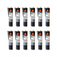 COMBO X 12 SIKAFLEX FIX, SELLANTE MULTIPROPÓSITO PARA VEHÍCULOS, BLANCO