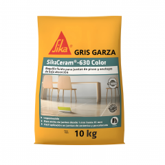 Sikaceram-630 Boquilla Color Gris Garza X 10Kg