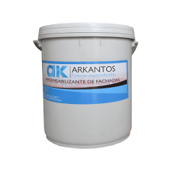 Impermeabilizante de fachadas Acrílico Indrarrepel Color Ladrillo X Galón (Hidrofugo) Arkantos