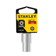 Dado Standar Metrico 6 Puntos mando 1/2 8Mm Stanley 4-86-508