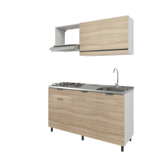 Socoda Cocina Blanco / Maple setx3 150mts Poceta derercha socoda 225719