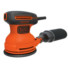 Lijadora Rotorbital 5 Pulgadas 200w 12000 Opm Black+Decker BDERO100-B3