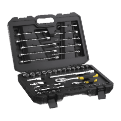 Juego de Herramientas Mecánicas Mando 1/4 y 1/2 41 Piezas STMT82832-LA Stanley