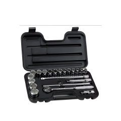 Juego de Dados/Cubos 12 Pts. Mando 1/2 de 22 piezas en pulgadas 86-533 Stanley