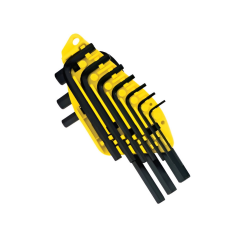 Juego de 10 llaves hexagonales cortas (pulgadas) Stanley 69-254