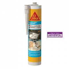 Sika Sanisil Silicona Acética Con Fungicida 280Ml