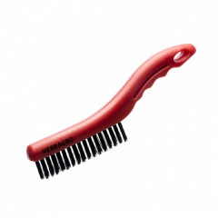 Cepillo Alambre 3X19 Mango Plastico Herragro Ref 0119