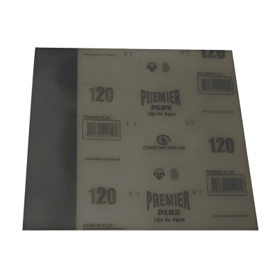 Lija Agua Negra Premier Plus No 120 Carborundum