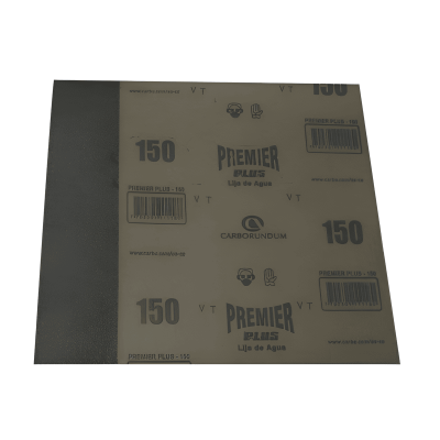 Lija Agua Negra Premier Plus No 150 Carborundum