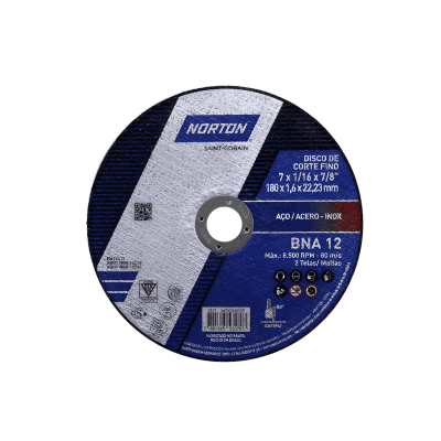 Disco Fino Bna12 7X1/16X 7/8 (1.6Mm) Norton