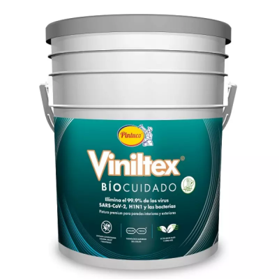 Viniltex Biocuidado Blanco 1901 Caneca 5 Gl