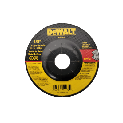 Disco Abrasivo Corte T42 4-1/2 X 1/8 Dewalt Dw54820