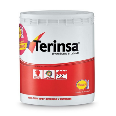 Vinil Plus Blanco 95232-0101 Galon Terinsa
