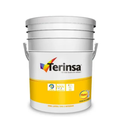 Vinil Latex Blanco 65232-0501 Caneca 5 Galones Terinsa