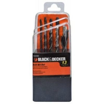Set De Brocas Combinadas 13 Unidades Black+Decker  15555E