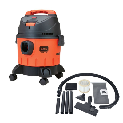 Aspiradora Liquidos Y Solidos 10 Lt Black+Decker  Bdwd10-B3