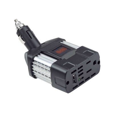  Inversor Corriente 13.8V Entrada - 100W Usb/Regular/Trifasica Pi100La-B3 Black+Decker
