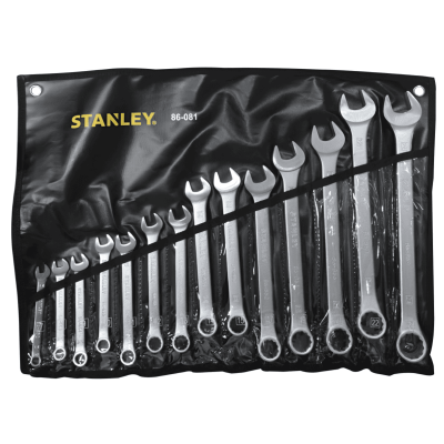 Juego  14 Llaves Combinada Métricas 14 Pc Stanley 86-081