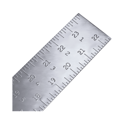Escuadra de Carpintero de Acero Métrica/Pulgadas 24 x 16 x 2 (610 x406 mm)