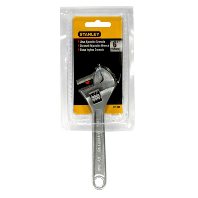 Llave Ajusble Inglesa Cromada 6 Stanley 87-431La