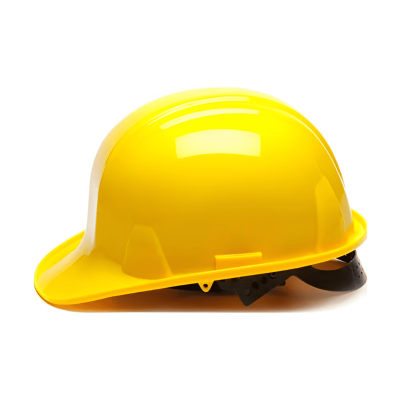 Casco De Seguridad 2 Puntos Con Correa Amarillo 11888906