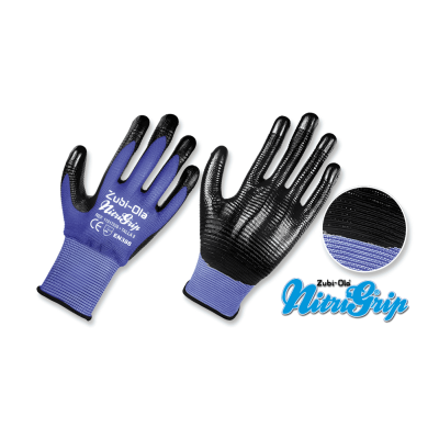 Guante Nylon Texturado Talla 8 Azul 11917038