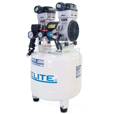 Compresor Tipo M Vertical Elite Ca2542D Libre De Aceite Y Silencioso 125Psi-1800Rpm-42L-2.5 