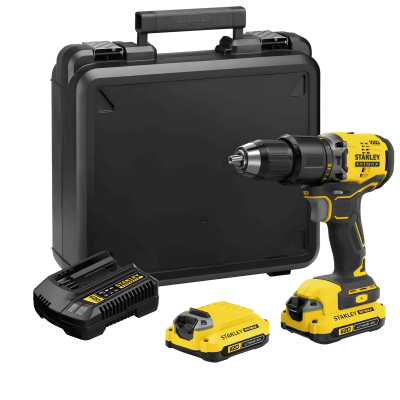 Taladro Percutor 20V Brushless 1/2 2 Baterias Sbd715C2K-B3 Stanley