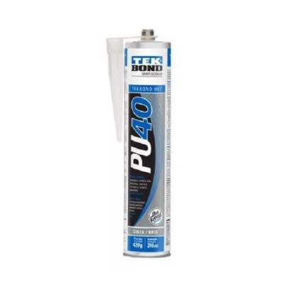 Sellador Poliuretano Pu40 310Ml/420Gr Gris Tekbond