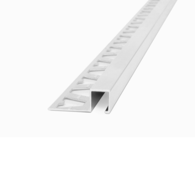 Atrim 3421 Pared Aluminio Guard. Quadra 10X10Mm X 2,5M Cromo Bri A1