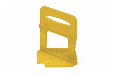 Espaciador Autonivelante Clip Grande Atrim 2,0Mm Amarillo Paqx100Pcs 