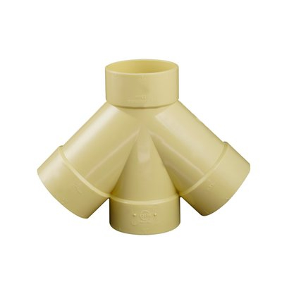 Yee Sanitaria Doble 3 X 3 X 3 Pavco