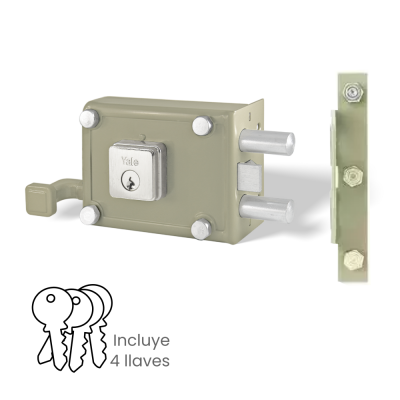 Cerradura De Sobreponer Yale Derecha 3001 987 70