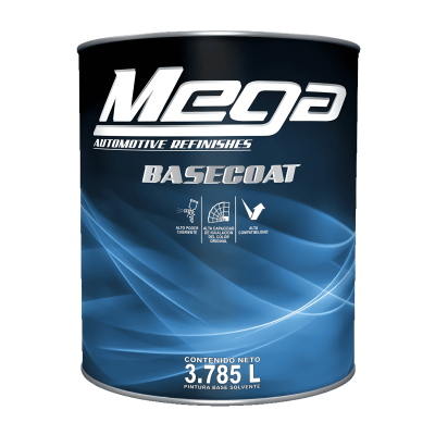 Mega Basecoat Mg 3201 Negro Gl (3.785L)