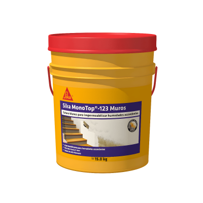 Sikamonotop 123 Muros Mortero Para Impermeabilizar Humedades Ascendentes 15Kg