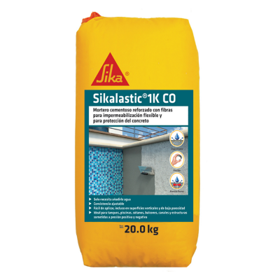 Sikalastic 1K 18Kg Mortero Para Impermeabilizaciones Flexibles