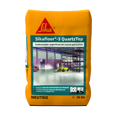 Sikafloor 3 Quartztop Neutro 50Kg Endurecedor De Pisos De Concreto