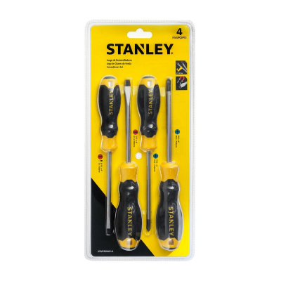 Juego Destornilladores 4Pz Basicos Stanley Stmt60040-La