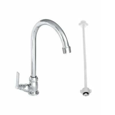 Llave Lavaplatos Sencilla Monza Stick Stretto 20My0403002+Acople