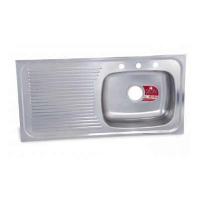 Lavaplatos 100X50 North (Ref 1653) Mezclador-Escurridor Izquierdo