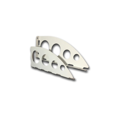 Soporte Para Repisa Matisse  Color Blanco 23 Cms