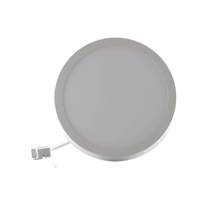 Panel Led Redondo de Sobreponer 18W 8 Mercury IPL23 Luz Blanca