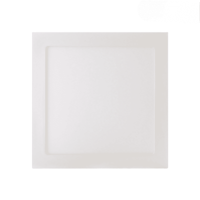 Panel Led Incrustar Cuadrado 18W 8 Titanium Tta19 Luz Blanco 6500K 