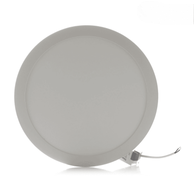 Panel Led Incrustar Redondo 24W 10 Titanium Tta07 Luz Blanca 6500K 