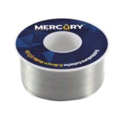 Soldadura Estaño 0,8Mm Mercury Rolllo 1/2Lb Eca117
