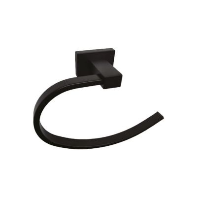 Toallero Aro Dessin Negro Mate Stretto 21Dn0002101