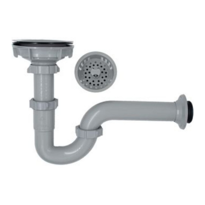 Canastilla 4 Gris Grival + Sifon En P  935130001