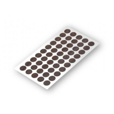 Tapatornillo Adhesivo Pvc Hoja X 50 Und Fresno Humo